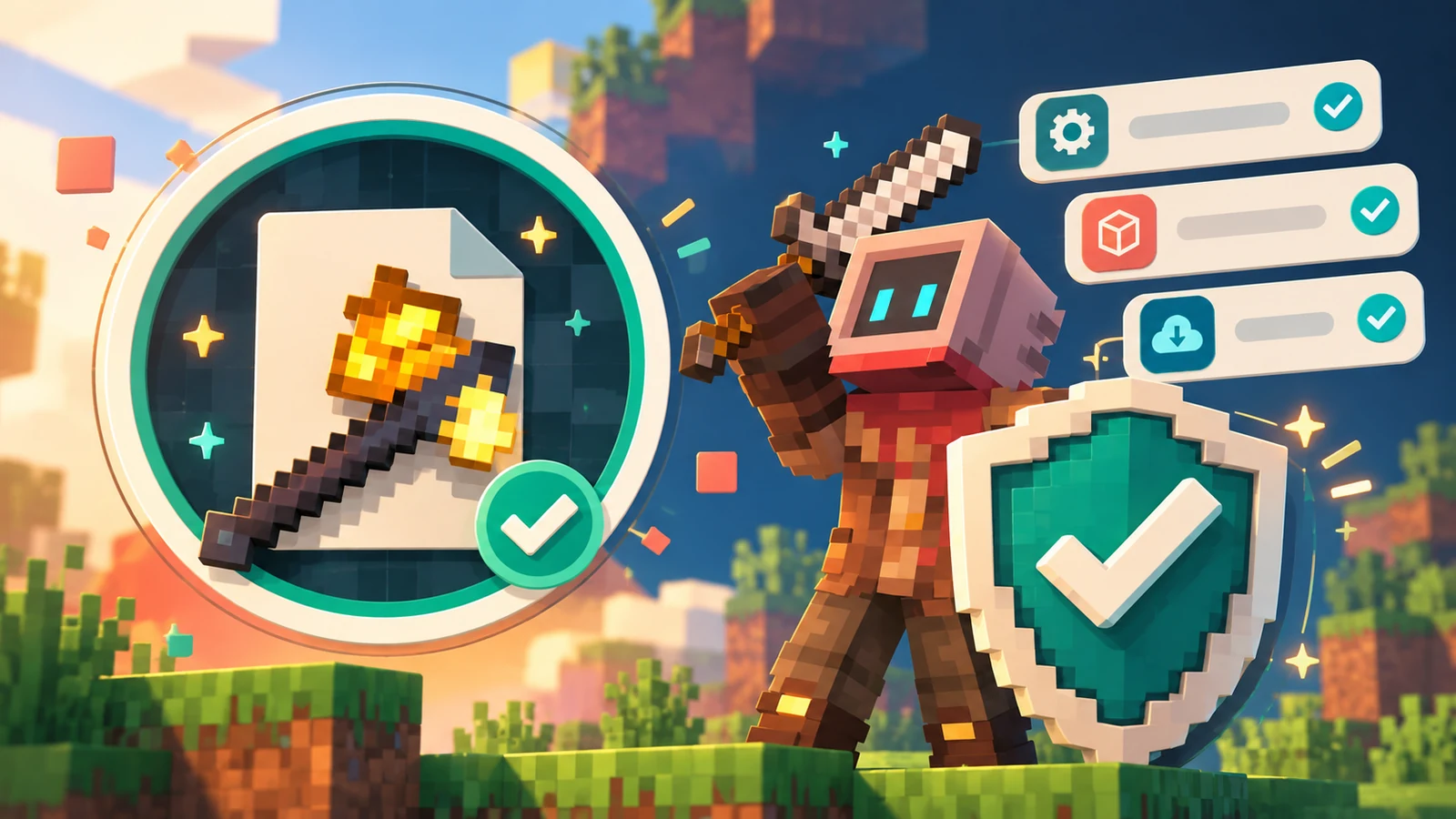 Original illustration for Simply Swords Mod Download and Update Safety Checklist